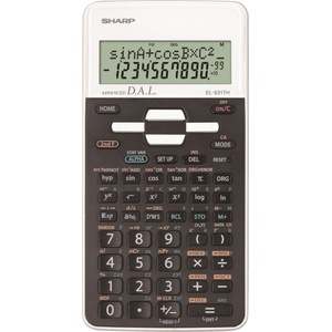 Sharp Научен калкулатор sh-el531th, 10+2разряда, бял (10764-А-БЯЛ) Калкулатори