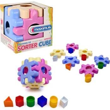 Сортер - Куб /12 елемента/ (К5334)