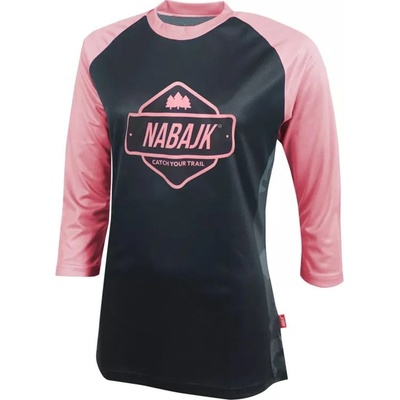 NABAJK Ancze 3/4 rukáv 2024 Black/Old Pink dámský