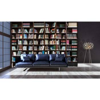 Image 1 of Фототапет Библиотека 3 3d xl