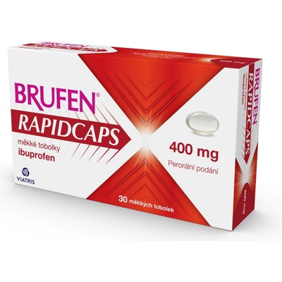 BRUFEN RAPIDCAPS 400MG CPS MOL 30