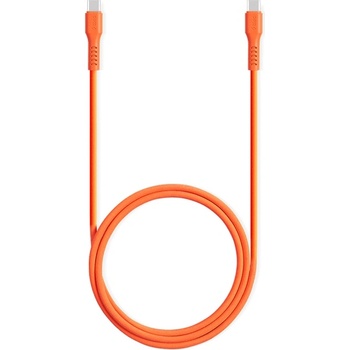 Ttec Кабел ttec - Data, USB-C/USB-C, 1.2 m, Neon Orange (8694470828039)