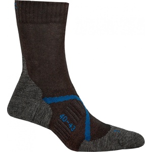 P. A. C P. A. C. Дамски туристически чорапи P. A. C. Women's TR 3.2 Trekking Merino Light Walking socks - Anthracite / Navy - размер 35-37 (EU) (201-7290-0211)