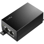 CUDY PoE адаптер Cudy POE48-18W, Gigabit PoE+/PoE, 18W, 2 x 10/100/1000Mbps (CUDY-INJ-POE48-18W) - Allstore