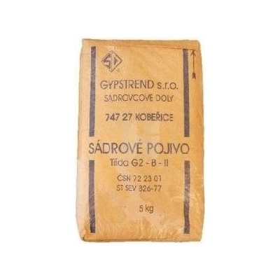 Sádra 5kg šedá