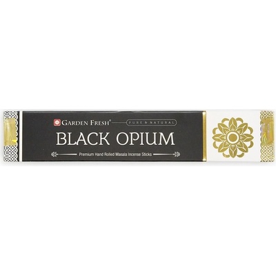 Garden Fresh indické vonné tyčinky Black opium 15 g – Zbozi.Blesk.cz