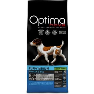 Optimanova Puppy Medium Chicken & Rice 12 kg