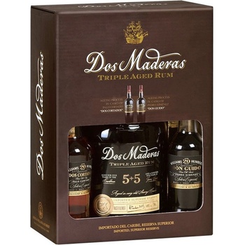 Dos Maderas PX Sherry 5y + 5y 40% 0,75 l + 2 x 0,2 l (set)