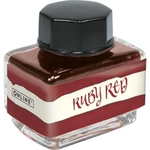Online Ruby Red červený lahvičkový inkoust