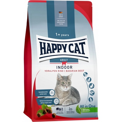 Happy Cat Indoor Adult Voralpen-Rind 4 kg