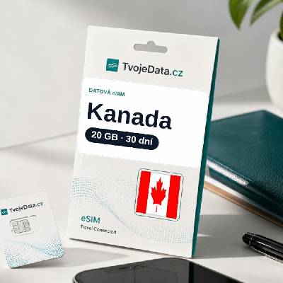 eSIM Kanada 20 GB / 29 dní - Kanada CKH779
