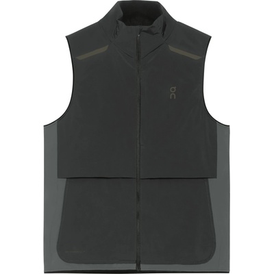 On Дамски елек за бягане On Women's Weather Vest Running vest - Black / Eclipse (129-0109-0114)