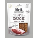 Maškrty pre psov Brit Jerky Duck Protein Bar 80 g