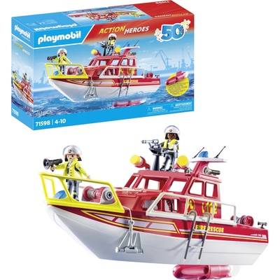 Playmobil 71598 Hasičská loď