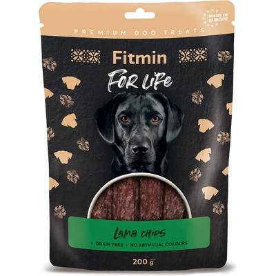 Fitmin For Life Jahňacie chipsy pochúťka pre psov 200 g