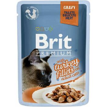 Brit Premium Cat Delicate Fillets in Gravy with Turkey 85 g