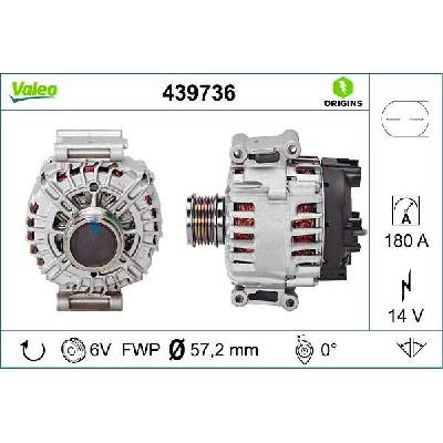 Alternátor VALEO 439736