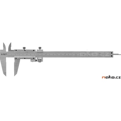 K-MET měřítko posuvné 200/0,05+1/128" 6002-90-1