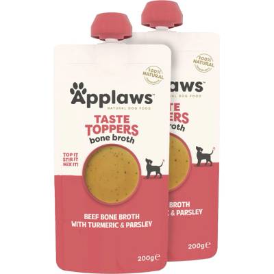 Applaws Dog Taste Toppers Smoothie Hovězí vývar 2 x 200 ml