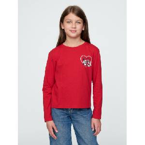 GAP Детска тениска Gap & Disney GAP GAP | Cherven | Момичешки | M