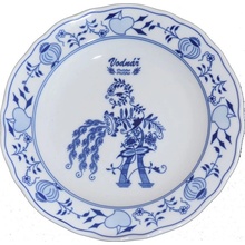 Český porcelán Dubí Cibulák talíř zvěrokruh Vodnář 24 cm