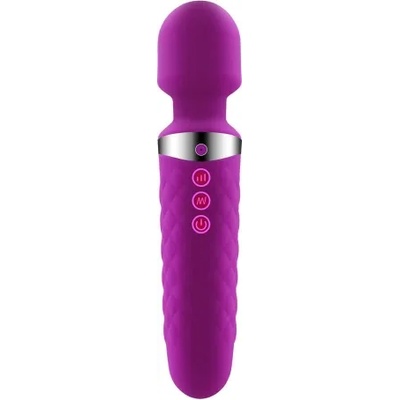 Live Мощен презаредим силиконов масажор Be Wanded лилав