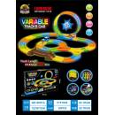 RKToys Svítící autodráha VARIABLE Light Loop 179 dílů se smyčkou 360°