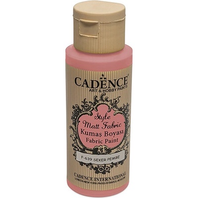 Cadence textilní barva matt růžová 59 ml