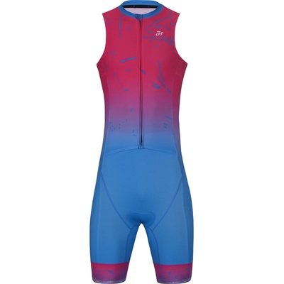 Holokolo kombinéza SNIPP ružová/tyrkysová