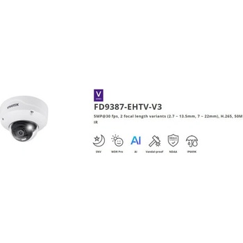 Vivotek FD9387-EHTV-V3(2.7-13.5MM)