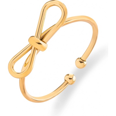 Troli pozlacený prsten s mašličkou VABRAR001G