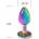 Secret Play Metal Plug Rainbow Small 7cm - Compact Aluminum Jewel Base