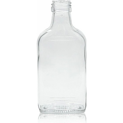 Skloobaly Skleněná lahev placatka 200 ml - PP 28 – Zboží Dáma