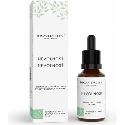 Biovitality NEVOĽNOSŤ kvapky 25 ml
