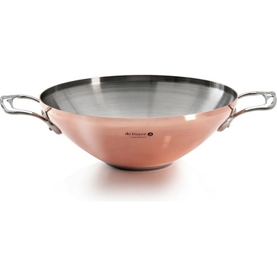 De Buyer Prima Matera wok měděný s úchyty pr. 32 cm D-6247-32 měděná