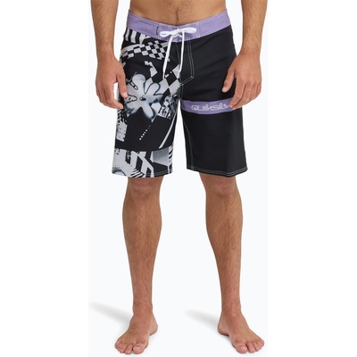 Quiksilver Мъжки бански шорти Quiksilver Surfsilk Straight 20 black block momentum