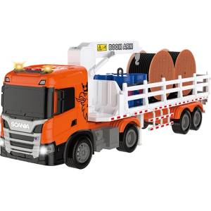 Ocie Игрален комплект Ocie - Камион Scania с кран, светлини и звуци (OC-6417) - baby