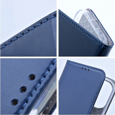 Smart Magneto Book pre Xiaomi Redmi Note 14 PRO 5G / 14 PRO PLUS 5G tmavo modrý