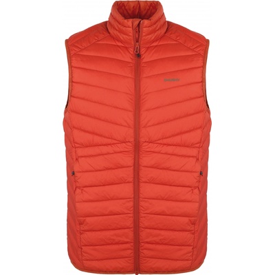 Husky Pánská péřová vesta Dresles brick orange