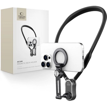 Tech-Protect Магнитна връзка за врат с MagSafe от Tech Protect AC100 - Черна (5906302313174)