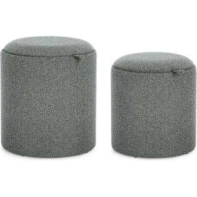 Bizzotto Sasha ТЪМЕН ПУФ СЪС СЪХРАНЕНИЕ И ПОДНОС (0721692)