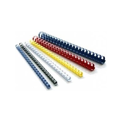 Argon Ridges for binding boards 25 mm 50 pcs. , blue