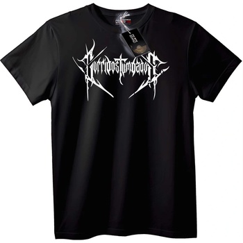 NOONEBRAND Тениска Korrosion Черен метъл - 2XL, Black