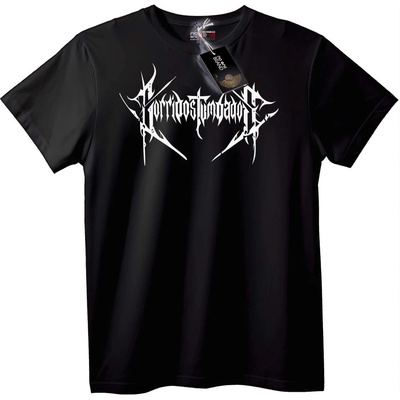 NOONEBRAND Тениска Korrosion Черен метъл - 2XL, Black
