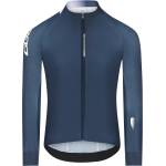 Q36.5 Мъжка фланелка с дълъг ръкав за колоездене Q36.5 Gregarius Hybrid Collar Fade L/S Jersey Cycling jersey - Nautica Blue - размер M (056-4322-0212)