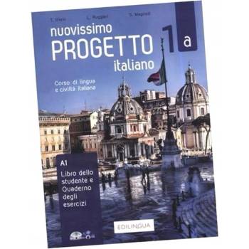 Nuovissimo Progetto italiano 1a Libro dello studente e Quaderno degli esercizi DVD video + CD Audio