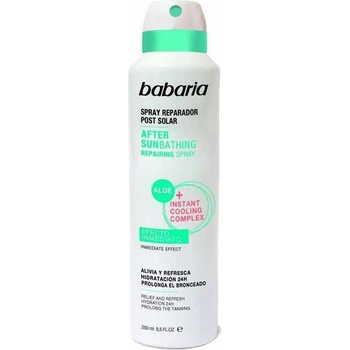 Babaria Aloe After Sunbathing Repairing Spray 250ml Protector - White (White)