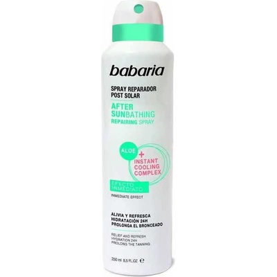 Babaria Aloe After Sunbathing Repairing Spray 250ml Protector - White (White)