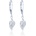Silenti Jewelry Сребърни oбеци "Хармония