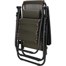 Zahradní polohovací křeslo SPRINGOS ZERO GRAVITY hnědé